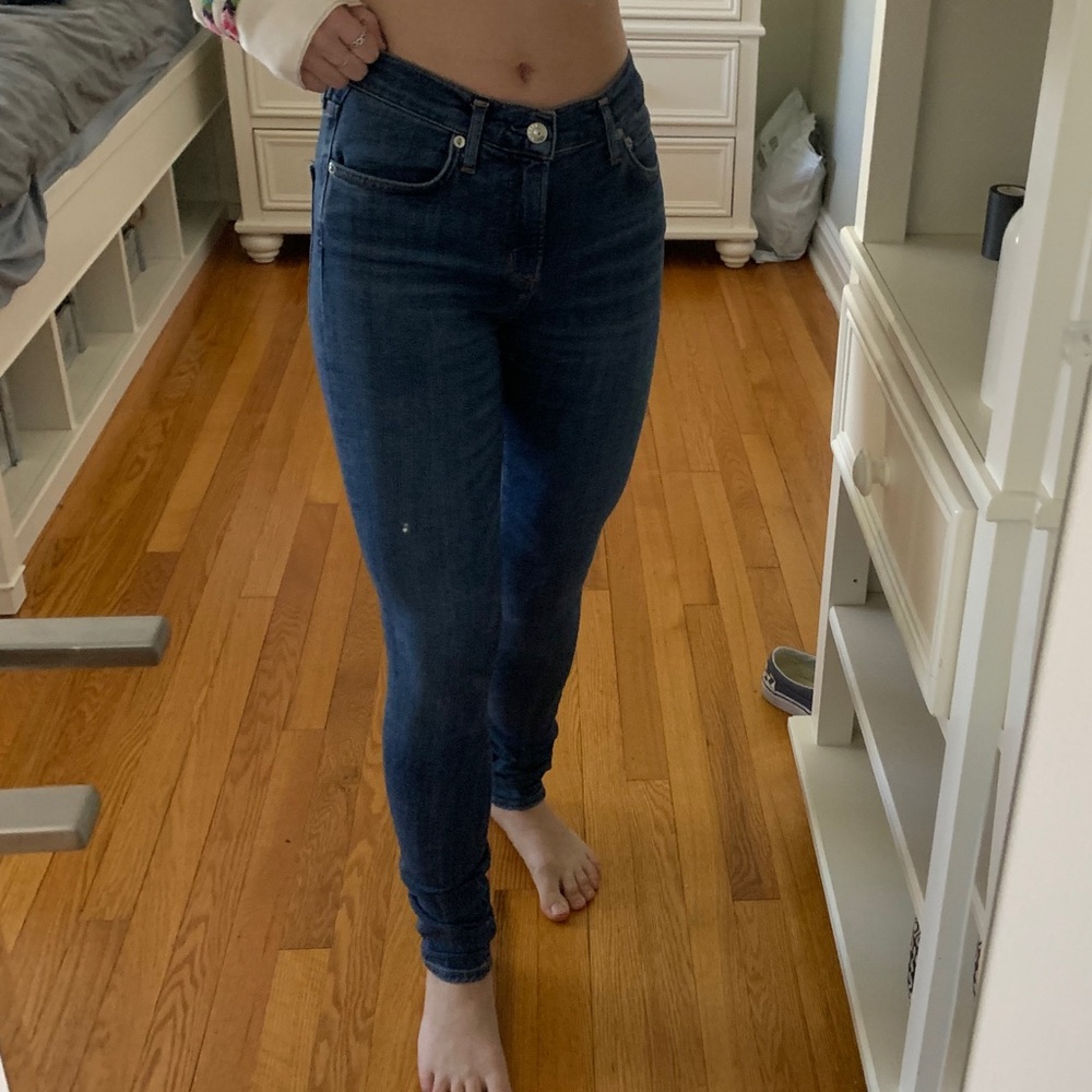 AGOLDE Sophie Skinny Jeans in Nerve W25